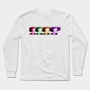 Audrey Hepburn style icon Long Sleeve T-Shirt